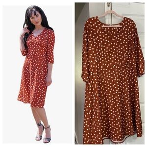 Timeless London polka dot dress